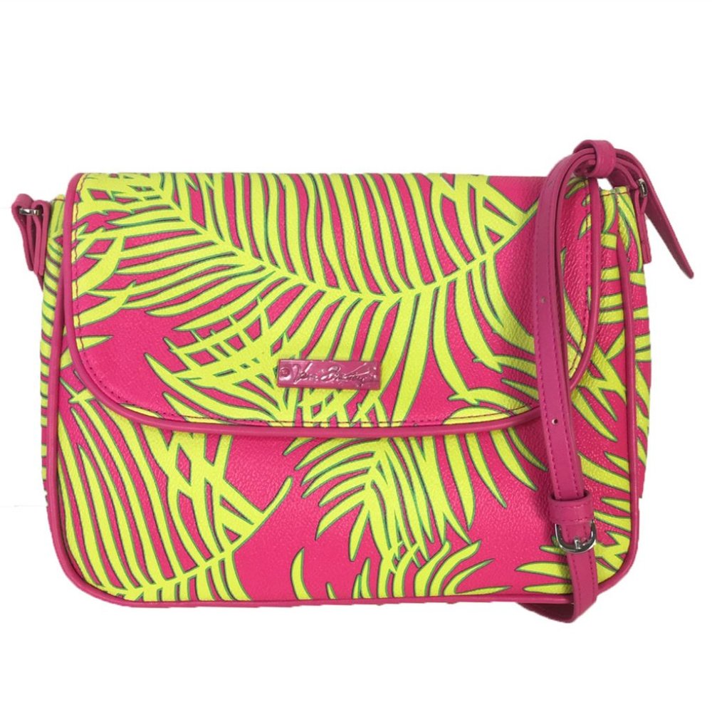 💋HP💋 🎀Vera Bradley Palm Frond Crossbody Bag🎀